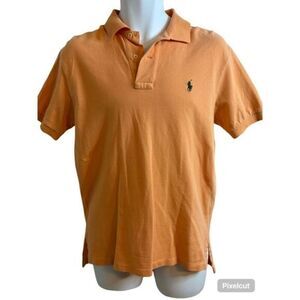 Polo Ralph Lauren Y2K Orange Polo Shirt. Size Small. EUC